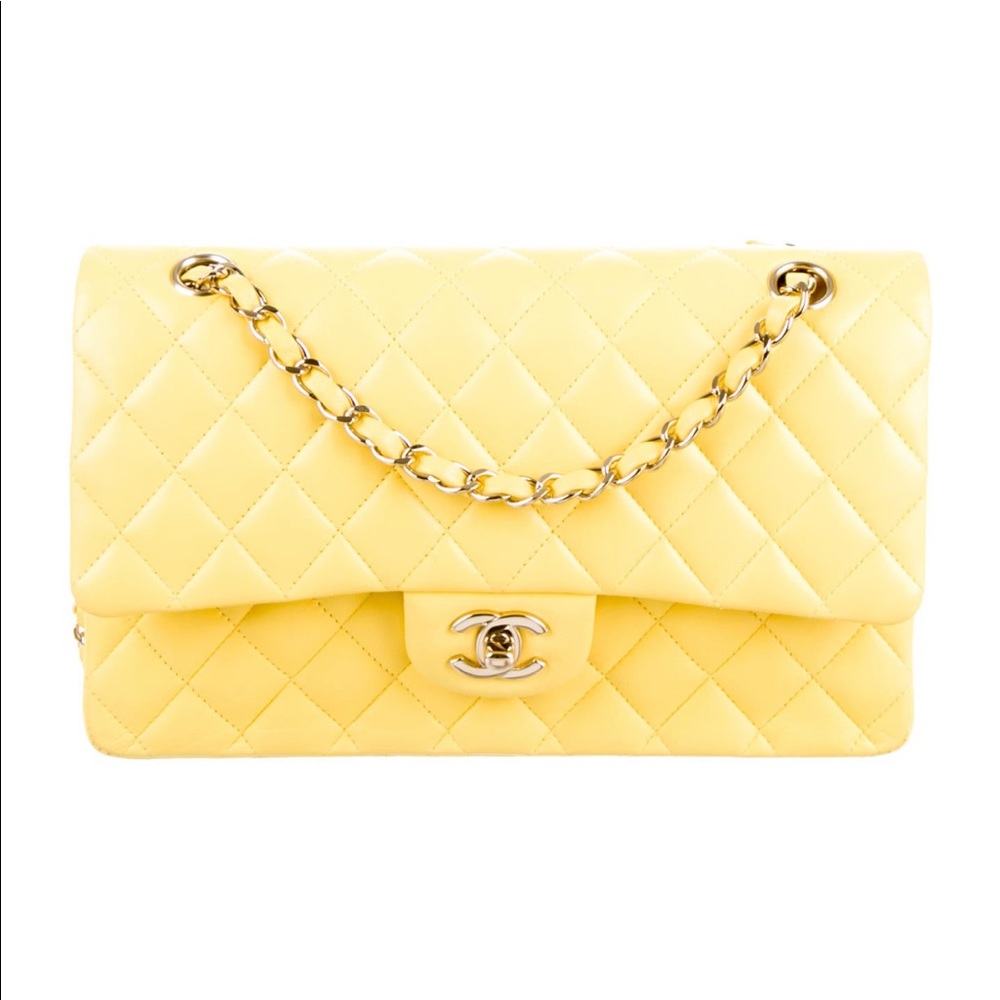 Chanel class yellow 100% authentic
